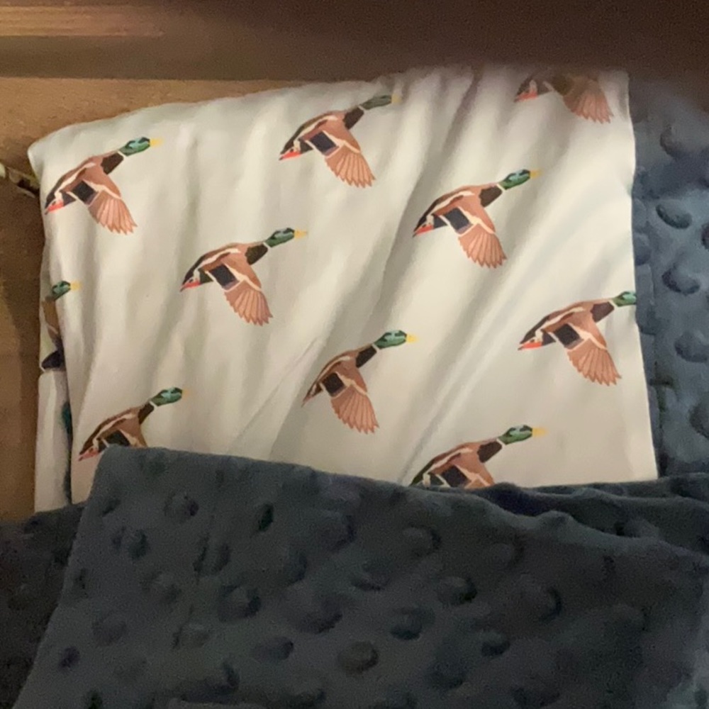 Mallard Minkey Blanket